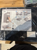 Sheet Set Storage Box, Space Saving Bed Sheet Organizers, Clear Window Zipper Folding Blanket Storage with Giant Capacity, King Size Sheet Organizer for St Your Sheet Sets or Duvet Covers