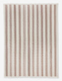 Rana Flatweave Tan Striped Vertical Rug - 8' x 10'