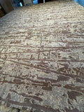 10x14 Modern Abstract Area Rug – Neutral Taupe & Ivory Contemporary Living Room Carpet