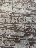 10x14 Modern Abstract Area Rug – Neutral Taupe & Ivory Contemporary Living Room Carpet
