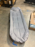 Folding Adjustable Camping Cot with Mattress for Patio or Beach