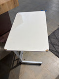 Reduced Minor Damaged on Top Adjustable Table Desk in White