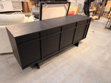 Mario Capasa 72” Black Media Console Storage Cabinet
