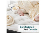 Sweetcrispy 18” Queen Air Mattress with Built-In Pump Black