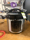 6 Quart Electric Pressure Cooker Multi Function Digital Slow Cooker Stainless Steel