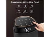 23 Inch Oscillating Space Heater with Remote Thermostat Timer Indoor Black