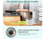 True HEPA Air Purifier Replacement Filter Kit Compatible with OLIXIS 2 Pack