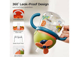 Babycare No-Spill Toddler Sippy Cup with Handles & Propeller Lid