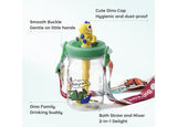 Babycare 17oz Toddler Straw Cup with Dinosaur Lid & Carry Strap