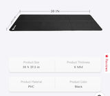 DeerRun Foldable Treadmill Mat 6mm Non-Slip Equipment Protection Mat