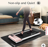 DeerRun Foldable Treadmill Mat 6mm Non-Slip Equipment Protection Mat