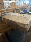 Adjustable Overbed Table with Wheels Rolling Laptop Desk Black