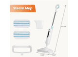 Sweetcrispy Steam Mop Lightweight Floor Steamer Cleaner.Green