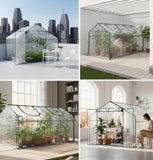 71in Portable Mini Greenhouse Bell Shaped Outdoor Plant Growing House Clear