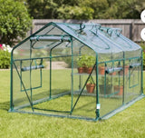 71in Portable Mini Greenhouse Bell Shaped Outdoor Plant Growing House Clear