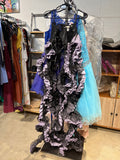 Deep Sea Tentacle Petticoat Gothic Jellyfish Skirt Cosplay Costume Lavender Black