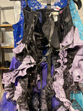 Deep Sea Tentacle Petticoat Gothic Jellyfish Skirt Cosplay Costume Lavender Black