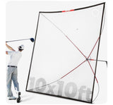 10ft Golf Practice Net with Auto Ball Return Portable Driving Range
