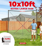 10ft Golf Practice Net with Auto Ball Return Portable Driving Range