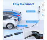 21FT EV Charging Extension Cable 50A 240V NACS Compatible Heavy Duty