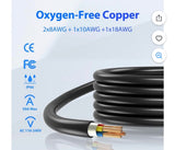 21FT EV Charging Extension Cable 50A 240V NACS Compatible Heavy Duty