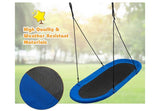 60” Oval Tree Swing Saucer Hammock Outdoor Backyard Kids Play