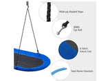 60” Oval Tree Swing Saucer Hammock Outdoor Backyard Kids Play