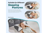 Contour Cervical Neck Pillow Memory Foam Ergonomic Sleep Pillow