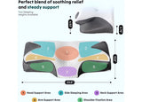 Contour Cervical Neck Pillow Memory Foam Ergonomic Sleep Pillow