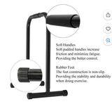 Adjustable Dip Bar Station Fitness Parallel Bars Home Gym Strength Trainer-Missing Safety Bar