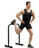 Adjustable Dip Bar Station Fitness Parallel Bars Home Gym Strength Trainer-Missing Safety Bar