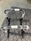 Adjustable Dip Bar Station Fitness Parallel Bars Home Gym Strength Trainer-Missing Safety Bar