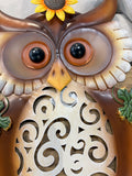 26” Metal Owl Garden Stake Decorative Outdoor Yard Art