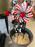 Flag Solar Spinner