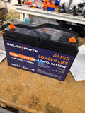 12.8V 100Ah LiFePO4 Battery Deep Cycle Lithium Iron Phosphate 1280Wh Rechargeable
