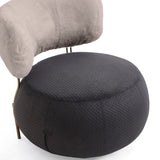 OHDOME Valxa Faux Fur Accent Chair