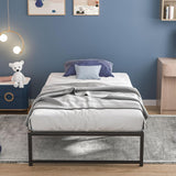 Queen 14-inch metal platform bed frame – image 25