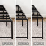 Queen 14-inch metal platform bed frame – image 5