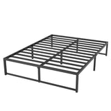 Queen 14-inch metal platform bed frame – image 8