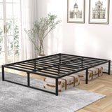 Queen 14-inch metal platform bed frame – image 13