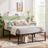 Queen 14-inch metal platform bed frame – image 66