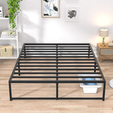 Queen 14-inch metal platform bed frame – image 9