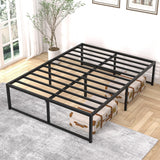 Queen 14-inch metal platform bed frame – image 7