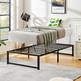 Queen 14-inch metal platform bed frame – image 28