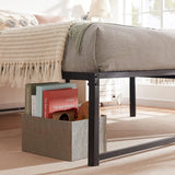 Queen 14-inch metal platform bed frame – image 67