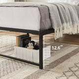 Queen 14-inch metal platform bed frame – image 15
