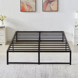 Queen 14-inch metal platform bed frame – image 12