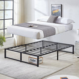 Queen 14-inch metal platform bed frame – image 14
