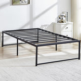 Queen 14-inch metal platform bed frame – image 38
