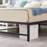 Queen 14-inch metal platform bed frame – image 24